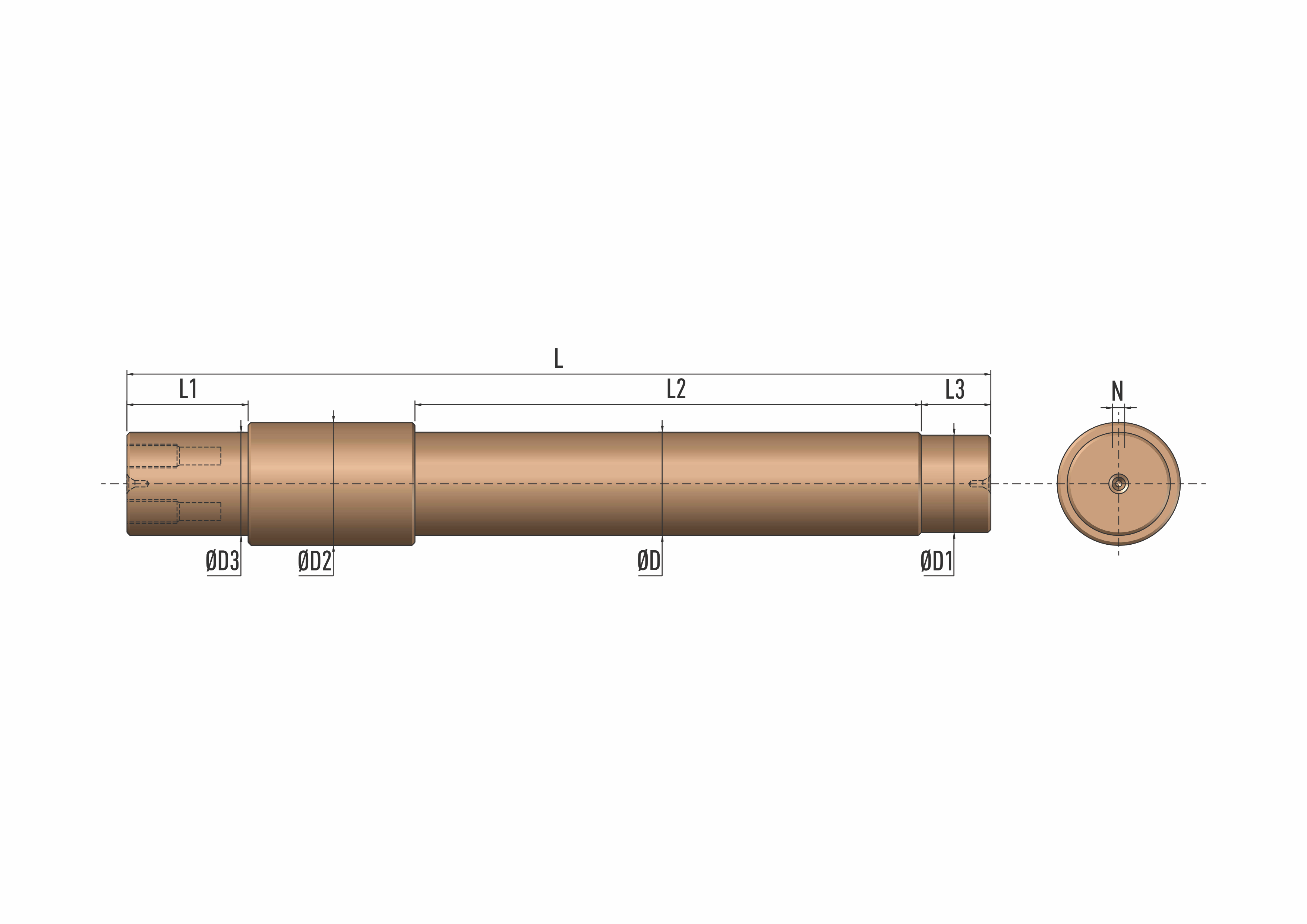 Hydraulic Expansion Shaft